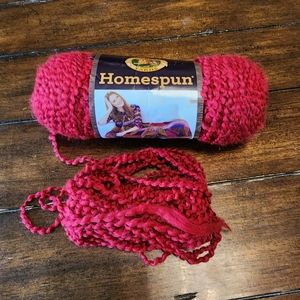Lion Brand Yarns Homespun Candy Apple Yarn